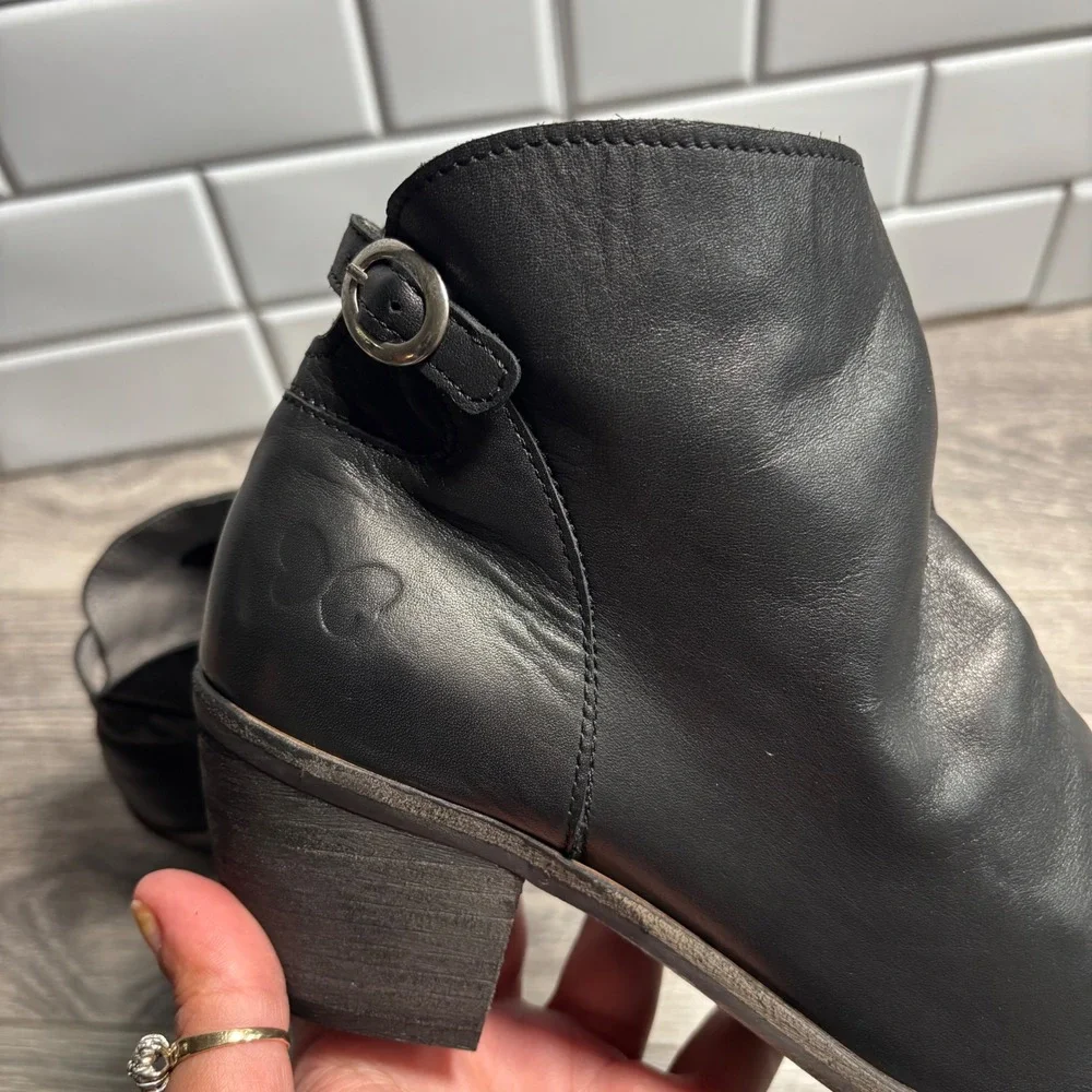 Felmini A130 Coal‎ Black Ankle Boot EU39 US7